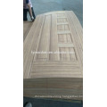 Molded MDF natural Wood Veneer Door Skin
